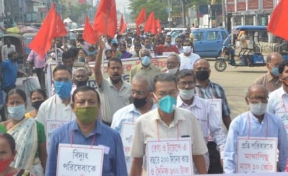 Opposition demands de-privatization of TSECL due to abnormal electricity bills Opposition demands de-privatization of TSECL due to abnormal electricity bills